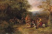 George Caleb Bingham The gypsy encampment oil painting on canvas